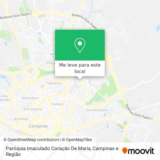 Paróquia Imaculado Coração De Maria mapa