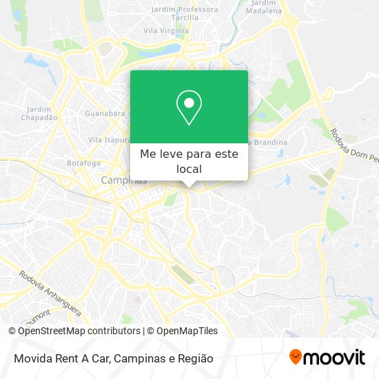 Movida Rent A Car mapa