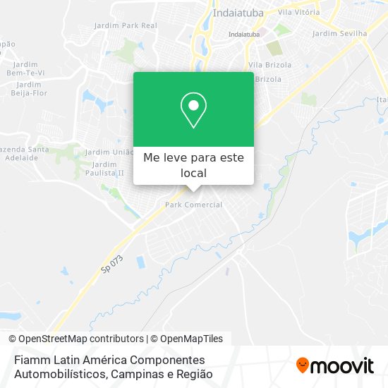 Fiamm Latin América Componentes Automobilísticos mapa