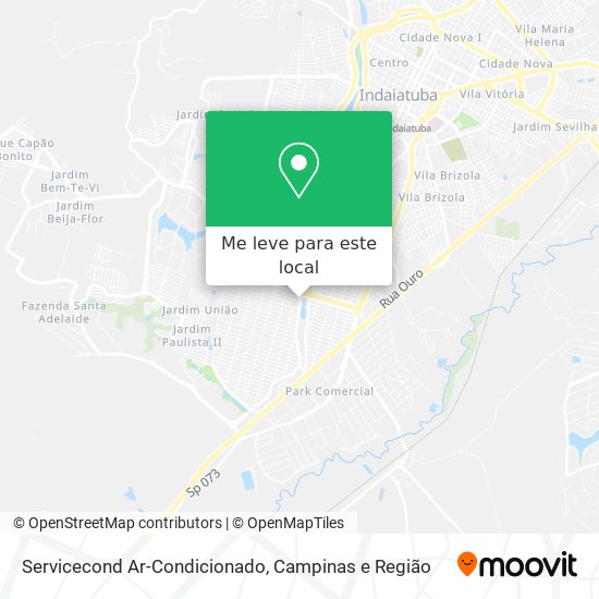 Servicecond Ar-Condicionado mapa