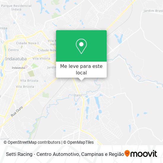 Setti Racing - Centro Automotivo mapa