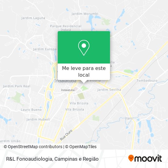 R&L Fonoaudiologia mapa