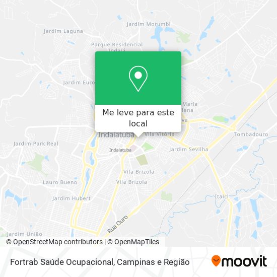 Fortrab Saúde Ocupacional mapa