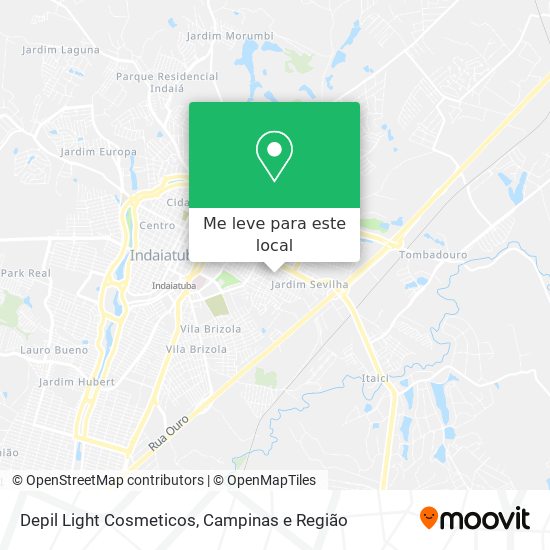 Depil Light Cosmeticos mapa
