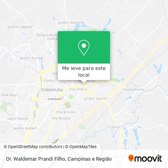 Dr. Waldemar Prandi Filho mapa