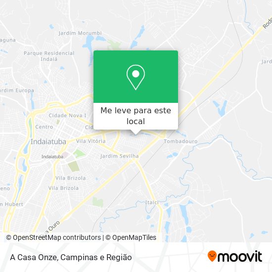 A Casa Onze mapa