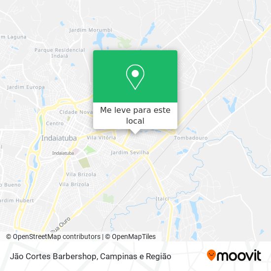 Jão Cortes Barbershop mapa