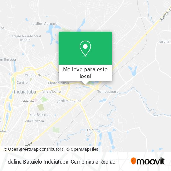 Idalina Bataielo Indaiatuba mapa