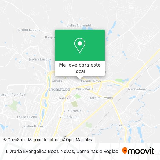 Livraria Evangelica Boas Novas mapa