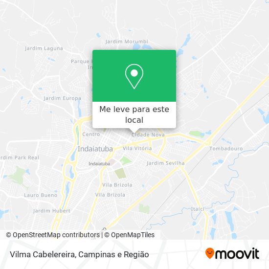 Vilma Cabelereira mapa