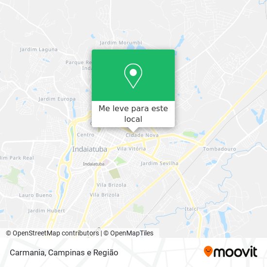 Carmania mapa