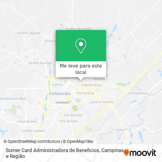Sumer Card Administradora de Beneficios mapa
