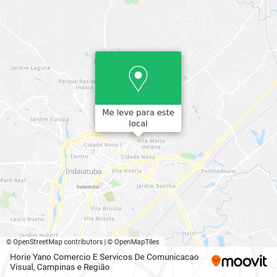 Horie Yano Comercio E Servicos De Comunicacao Visual mapa