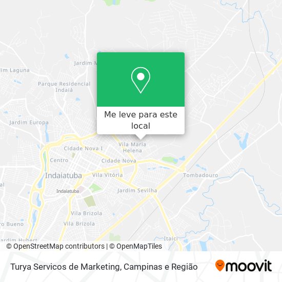Turya Servicos de Marketing mapa