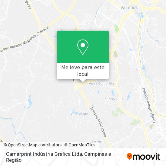 Camarprint Indústria Grafica Ltda mapa