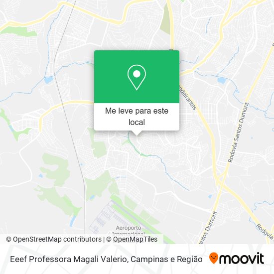 Eeef Professora Magali Valerio mapa