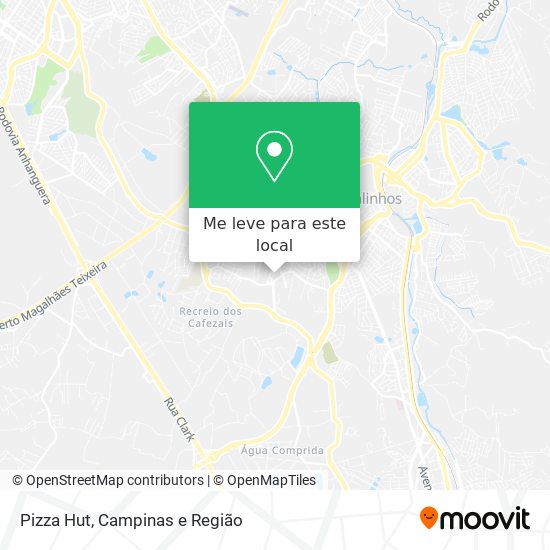 Pizza Hut mapa