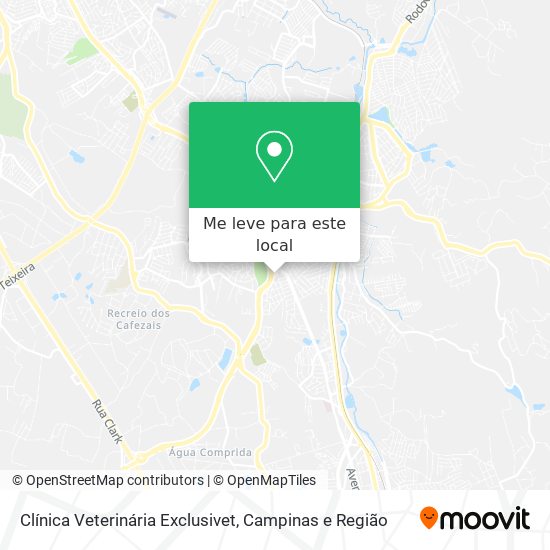 Clínica Veterinária Exclusivet mapa