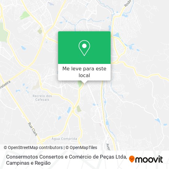 Consermotos Consertos e Comércio de Peças Ltda mapa