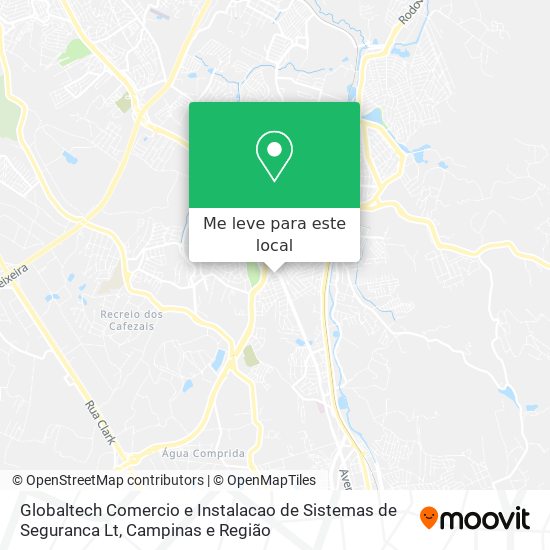 Globaltech Comercio e Instalacao de Sistemas de Seguranca Lt mapa