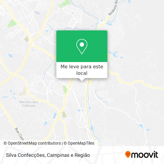 Silva Confecções mapa