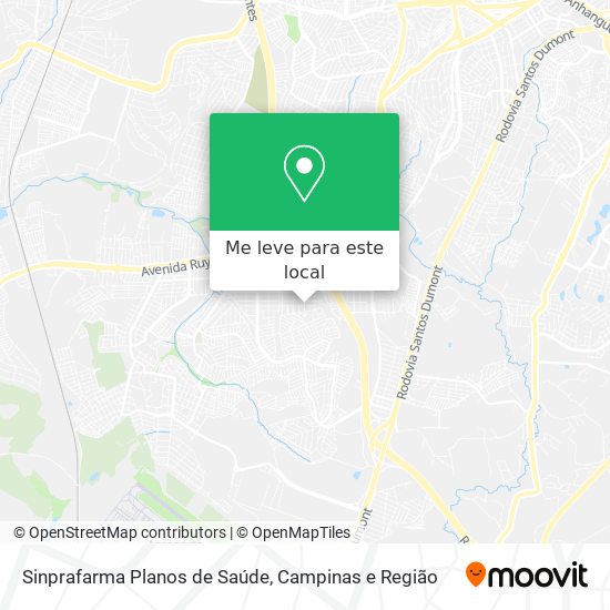 Sinprafarma Planos de Saúde mapa