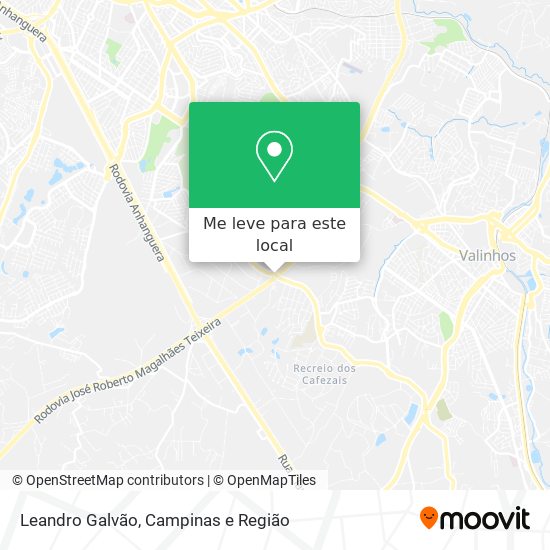 Leandro Galvão mapa
