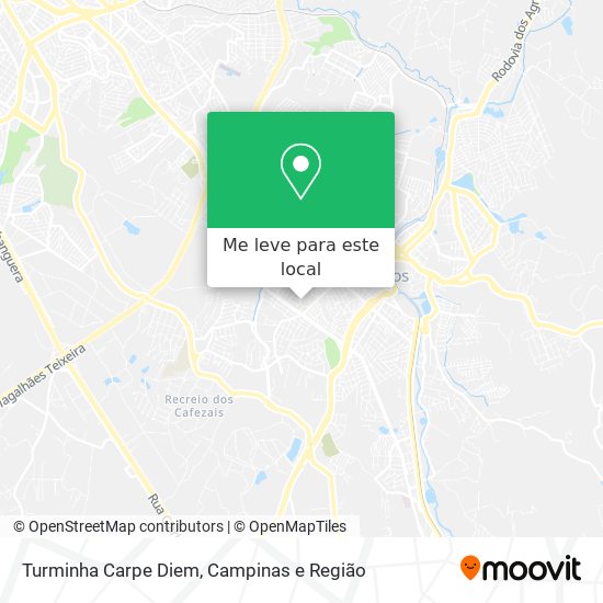 Turminha Carpe Diem mapa