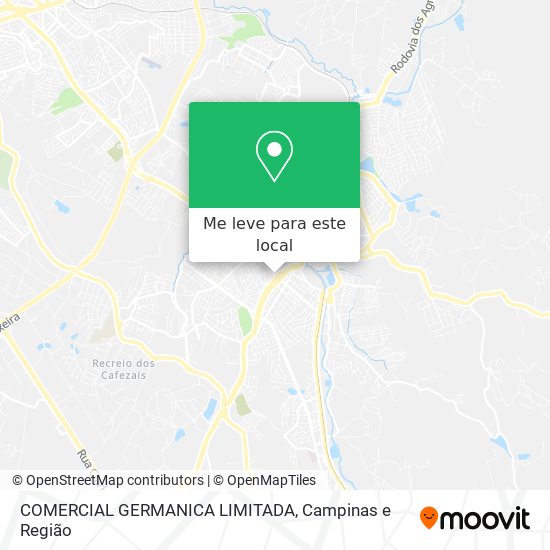 COMERCIAL GERMANICA LIMITADA mapa