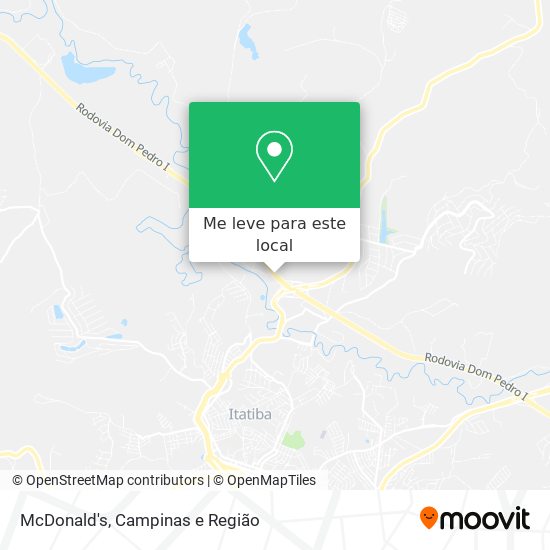 McDonald's mapa