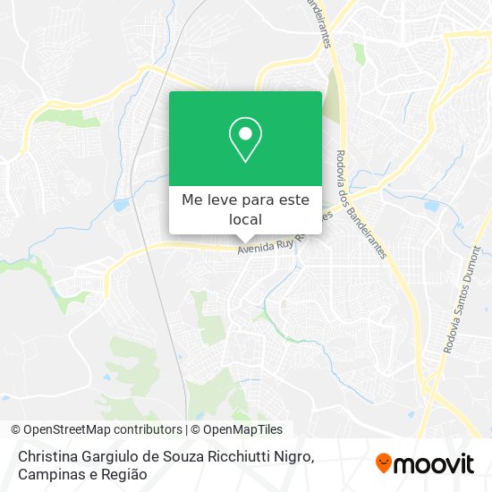 Christina Gargiulo de Souza Ricchiutti Nigro mapa