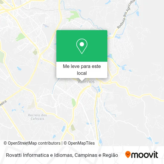 Rovatti Informatica e Idiomas mapa