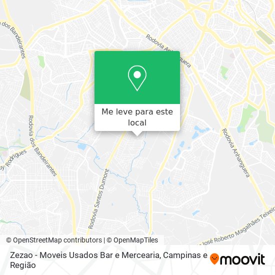 Zezao - Moveis Usados Bar e Mercearia mapa