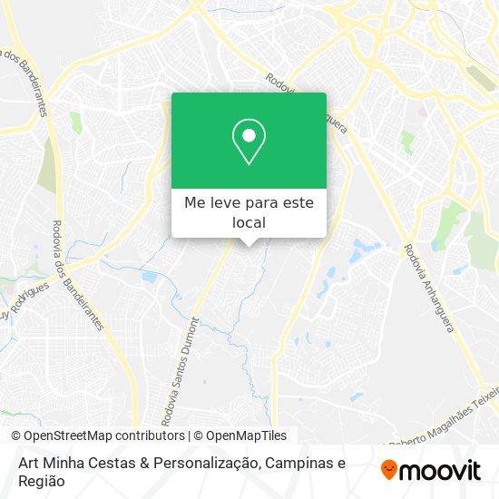 Art Minha Cestas & Personalização mapa