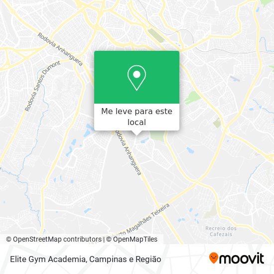 Elite Gym Academia mapa