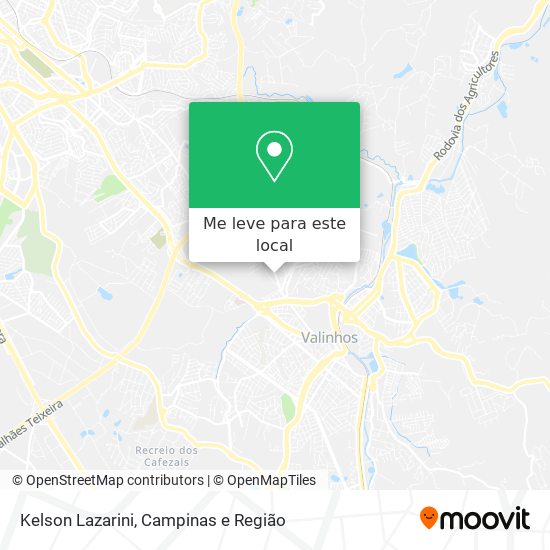 Kelson Lazarini mapa