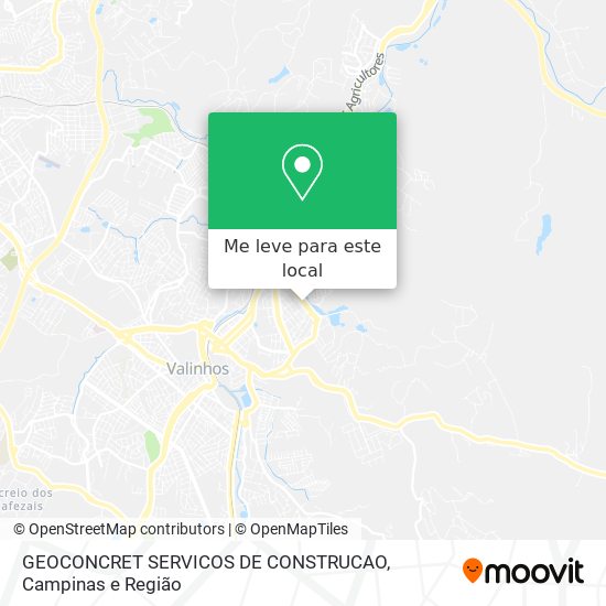 GEOCONCRET SERVICOS DE CONSTRUCAO mapa