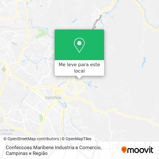 Confeccoes Maribene Industria e Comercio mapa