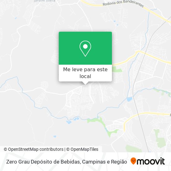 Zero Grau Depósito de Bebidas mapa