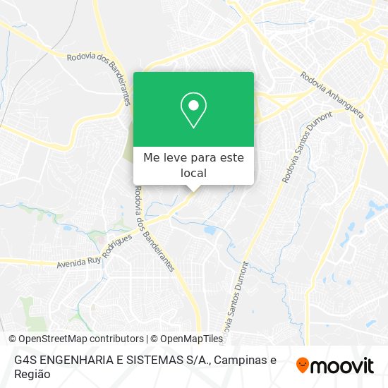 G4S ENGENHARIA E SISTEMAS S/A. mapa