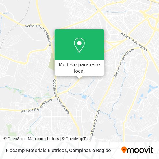 Fiocamp Materiais Elétricos mapa