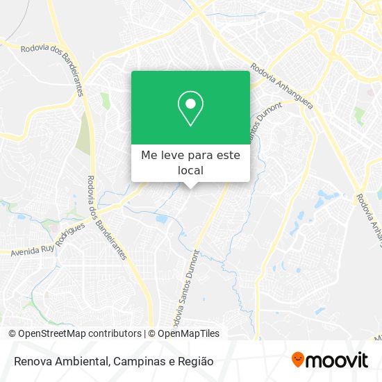Renova Ambiental mapa