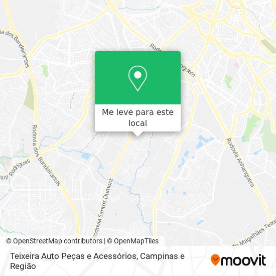 Teixeira Auto Peças e Acessórios mapa