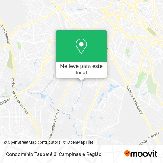 Condomínio Taubaté 3 mapa