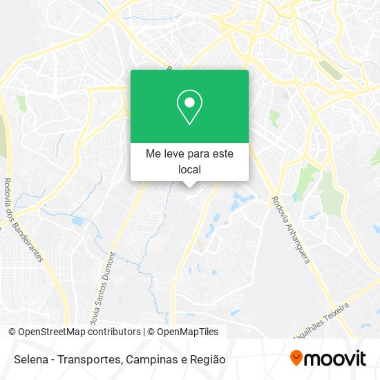 Selena - Transportes mapa