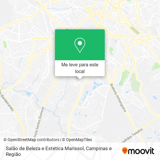 Salão de Beleza e Estética Marissol mapa