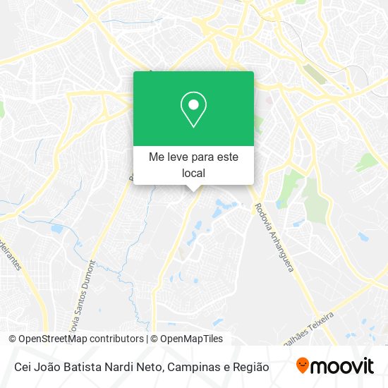 Cei João Batista Nardi Neto mapa