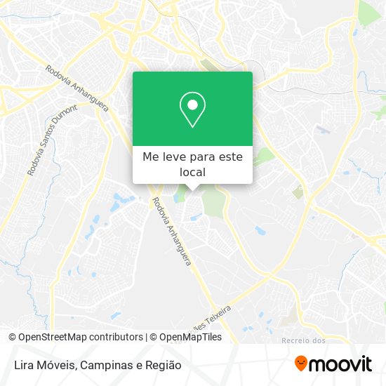 Lira Móveis mapa