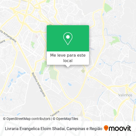 Livraria Evangelica Eloim Shadai mapa