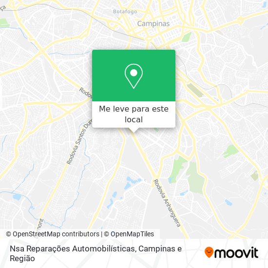 Nsa Reparações Automobilísticas mapa